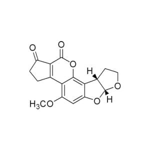 Aflatoxin B2 - Image structure